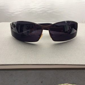 Low Rider Continental Sunglasses Black Metal Frame